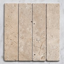 Apollo Tumbled Beige Subway Marble Tile